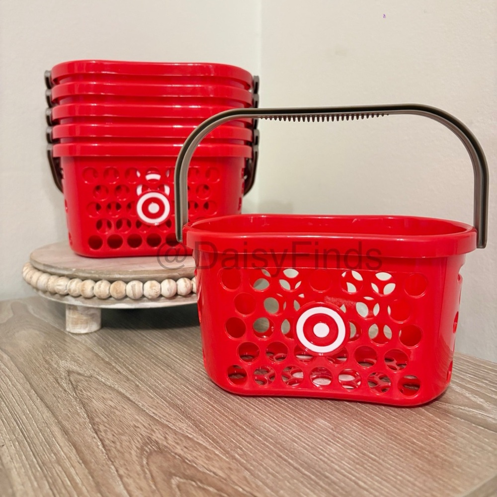 Target Mini Shopping Basket spritz set of 6